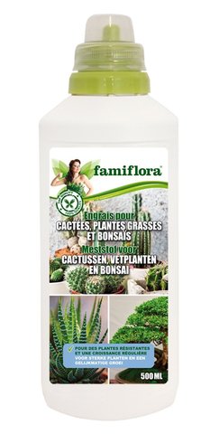 Engrais liquide pour cactus & succulentes & bonsaï  - 500ML - image 1