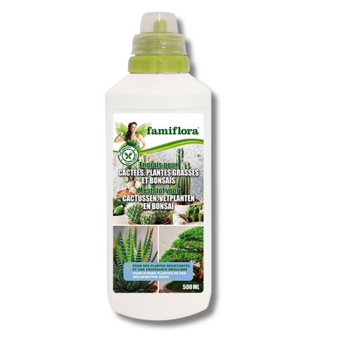 Engrais liquide pour cactus & succulentes & bonsaï  - 500ML - image 4