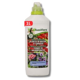 Engrais liquide pour plantes de balcon et terrasse 1L