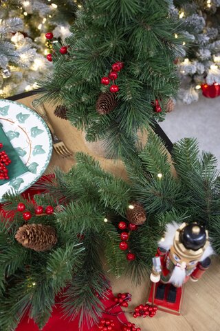 Everyday miniature pine cone & berry tree 46cm - afbeelding 2