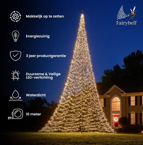 Fairybell 1000CM-8000LED warmwit - afbeelding 4