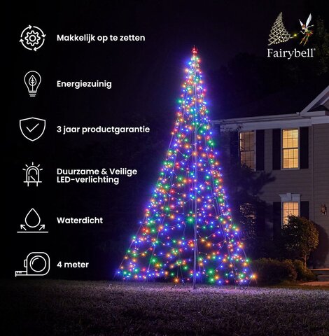Fairybell 400CM-640LED multicolor - afbeelding 4