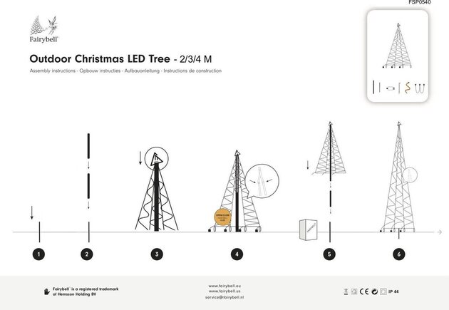 Fairybell 400CM-640LED multicolor - afbeelding 9