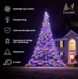 Fairybell 600CM-1200LED multicolor - afbeelding 4