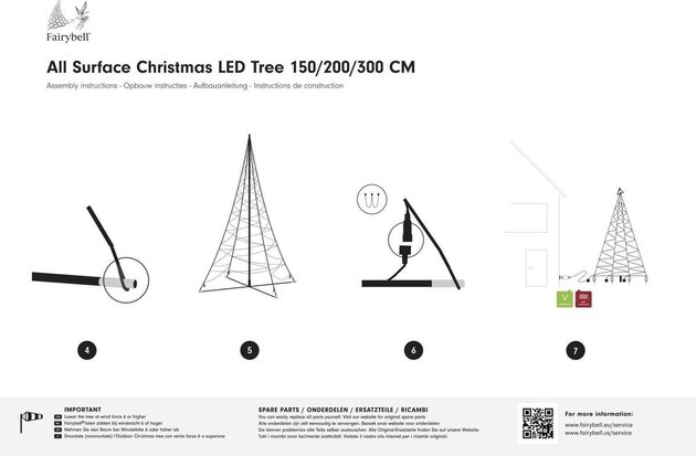 Fairybell AS 150CM-240LED warmwit met twinkellichtjes - afbeelding 9