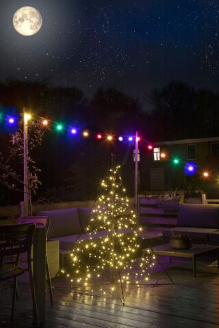 Fairybell AS 150CM-240LED warmwit met twinkellichtjes - afbeelding 5