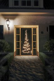 Fairybell Deur Boom 210CM-120LED warmwit met twinkellichtjes - afbeelding 4