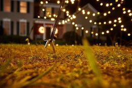 Fairybell kerstverlichting kerstboom buiten met vlaggenmast 300CM hoog (480 LED-lampjes in warmwitte kleur) - afbeelding 7