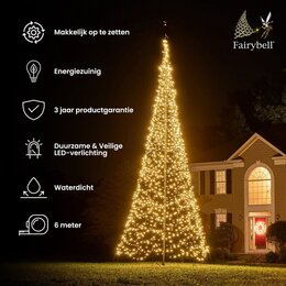 Fairybell OCT 600CM-900LED Warm White - afbeelding 2