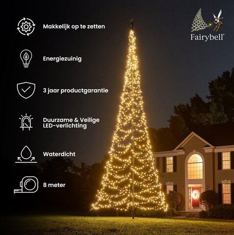 Fairybell OCT 800CM-1500LED Warm White - afbeelding 2