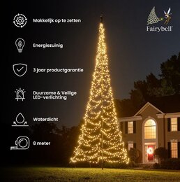 Fairybell OCT 800CM-1500LED Warm White - afbeelding 2