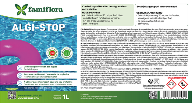 Famiflora Algi-Stop (Piscine) - 1L - image 5