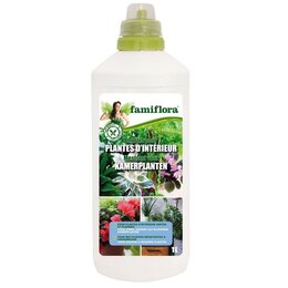famiflora engrais liquide plantes d'intérieur 1L - image 1