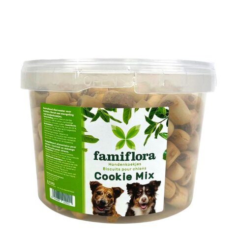 Famiflora koekjesmix voor honden 3l - 1,3kg