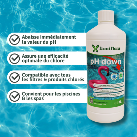 Famiflora pH-minus / pH down vloeibaar 1L - afbeelding 3