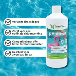 Famiflora pH-minus / pH down vloeibaar 1L - afbeelding 2