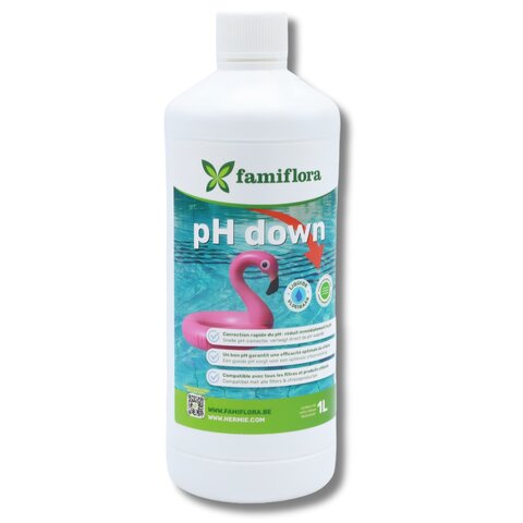 Famiflora pH-minus / pH down vloeibaar 1L - afbeelding 9