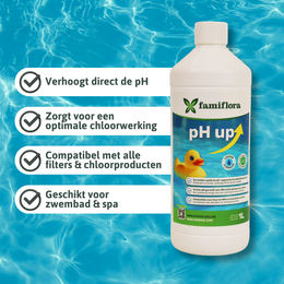 Famiflora pH up vloeibaar 1L - afbeelding 2