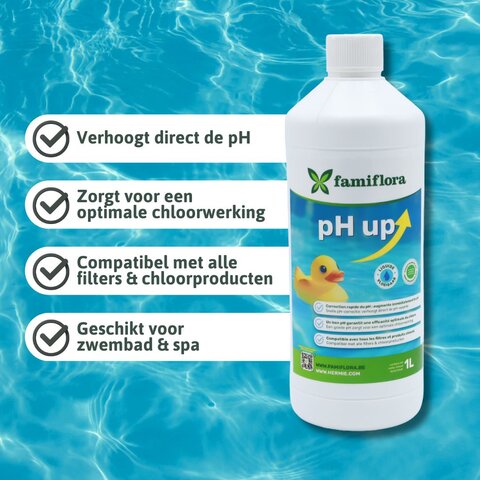 Famiflora pH up vloeibaar 1L - afbeelding 2