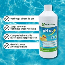 Famiflora pH up vloeibaar 1L - afbeelding 2