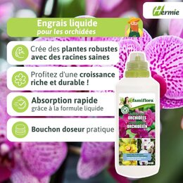 Famiflora Vloeibare meststof voor Orchideeën 0,5L - afbeelding 3