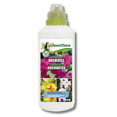 Famiflora Vloeibare meststof voor Orchideeën 0,5L - afbeelding 4
