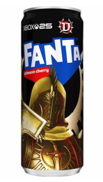Fanta crimson cherry 33cl