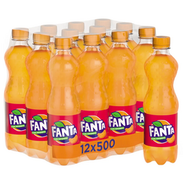 Fanta mandarin zero 12x50cl