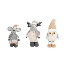 Figure de Noël H130cm 3ass