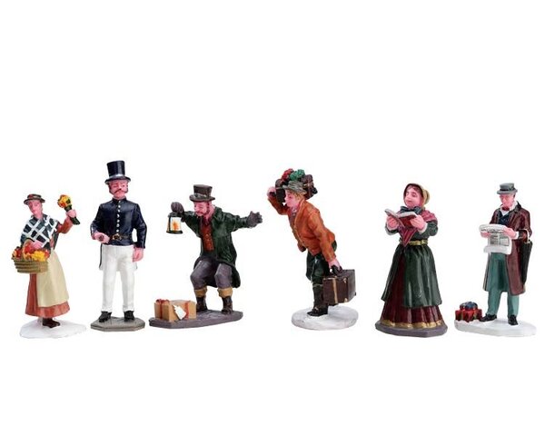 figurines de villageois, ens/6