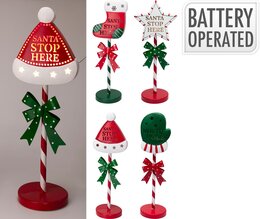 Figuur op paal 15x53cm Led