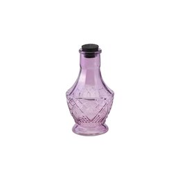 Fles glas D6xH11cm groen - afbeelding 2