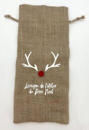 Fleszak jute 15x33cm