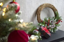 Frosted Berry wreath D41cm - afbeelding 2