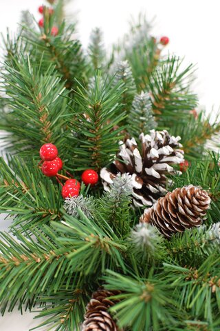 Frosted Berry Wreath d60cm - afbeelding 2