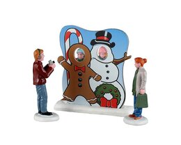 frosty photo op, set of 3