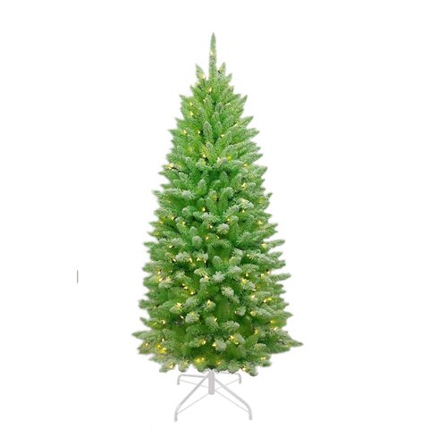 Funky Green Flocked H h183cm 300L - afbeelding 1