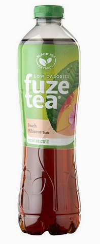 Fuze Tea peach hibiscus 12x50cl