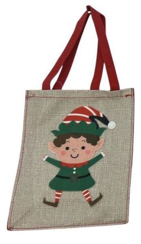 Geschenktas Kerst 20x25cm 3ass