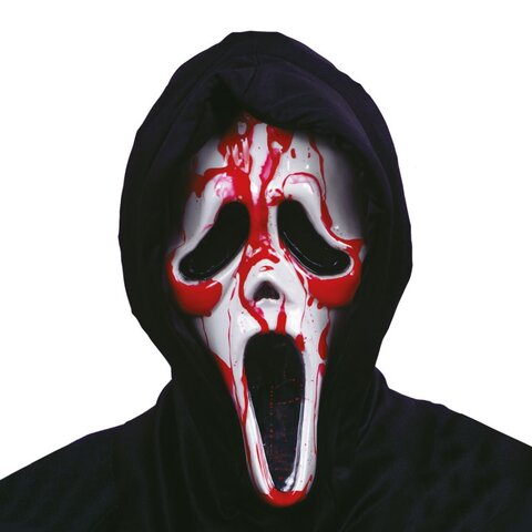 Ghost Face Masker met bloed