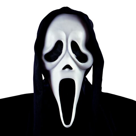 Ghost Face Masker met kap