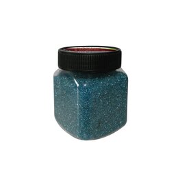 glas steentjes blauw fijn 440gr