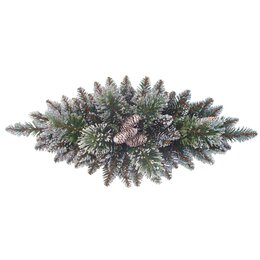Glittery Bristle Centerpiece w/cones 76cm