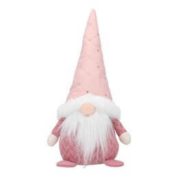 Gnome 14x28cm roze