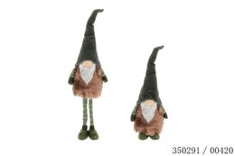 Gnome H71cm lange benen groen