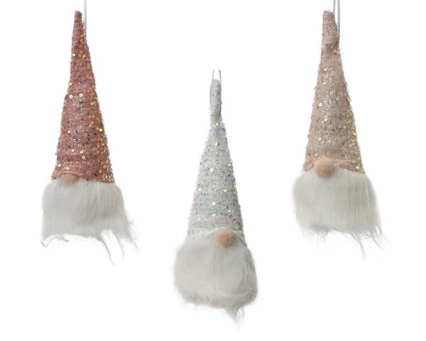 Gnome Led H20cm 3ass