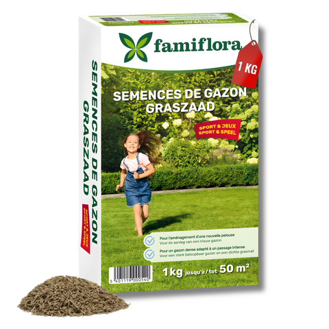 Graszaad speel & sport 1 kg (tot 50 m²) - afbeelding 1
