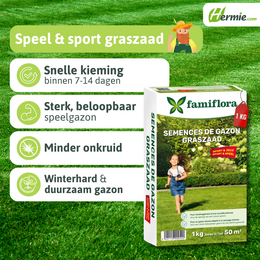 Graszaad speel & sport 1 kg (tot 50 m²) - afbeelding 2