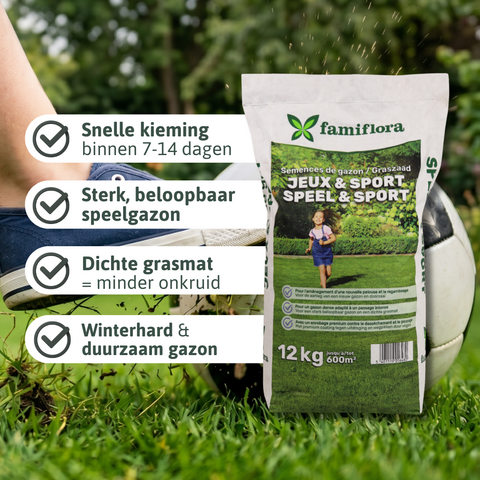 Graszaad Speel & Sport 12kg (tot 600 m²) - afbeelding 2