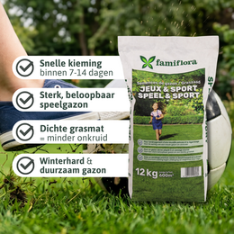 Graszaad Speel & Sport 12kg (tot 600 m²) - afbeelding 2